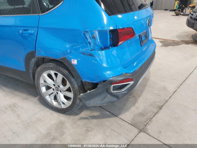 12666285 :رقم المزاد ، 3VVLX7B23NM041227 vin ، 2022 Volkswagen Taos Se Iq Drive/sel مزاد بيع