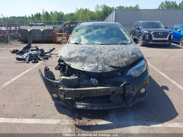 12666289 :رقم المزاد ، 2T1BURHE1FC302171 vin ، 2015 Toyota Corolla L/le/le Pls/prm/s/s Pls مزاد بيع