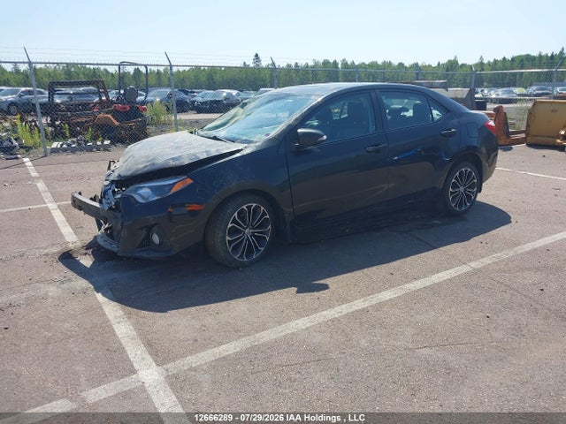 12666289 :رقم المزاد ، 2T1BURHE1FC302171 vin ، 2015 Toyota Corolla L/le/le Pls/prm/s/s Pls مزاد بيع