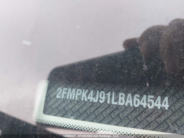 Продаж на аукціоні авто 2020 Ford Edge Sel, vin: 2FMPK4J91LBA64544, номер лоту: 12666337
