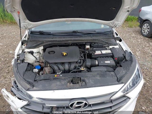 2019 Hyundai Elantra Preferred მანქანა იყიდება აუქციონზე, vin: KMHD84LF4KU837763, აუქციონის ნომერი: 12666342