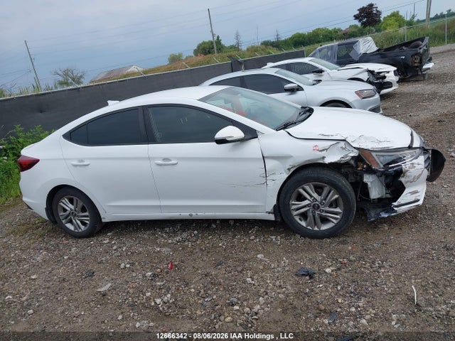 2019 Hyundai Elantra Preferred მანქანა იყიდება აუქციონზე, vin: KMHD84LF4KU837763, აუქციონის ნომერი: 12666342