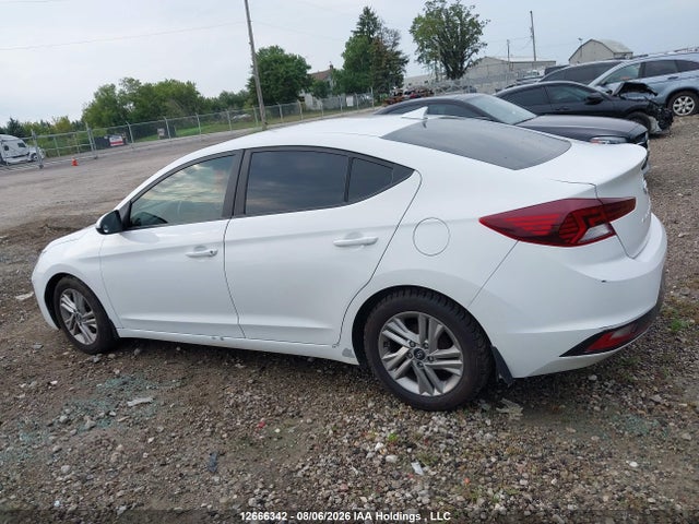 2019 Hyundai Elantra Preferred მანქანა იყიდება აუქციონზე, vin: KMHD84LF4KU837763, აუქციონის ნომერი: 12666342