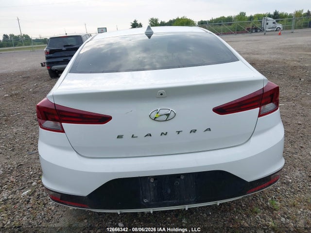 2019 Hyundai Elantra Preferred მანქანა იყიდება აუქციონზე, vin: KMHD84LF4KU837763, აუქციონის ნომერი: 12666342