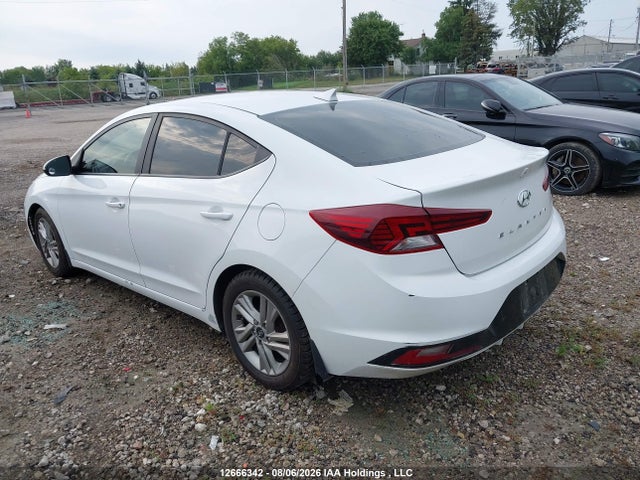 2019 Hyundai Elantra Preferred მანქანა იყიდება აუქციონზე, vin: KMHD84LF4KU837763, აუქციონის ნომერი: 12666342