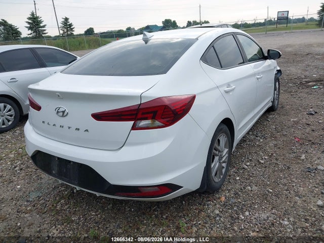 2019 Hyundai Elantra Preferred მანქანა იყიდება აუქციონზე, vin: KMHD84LF4KU837763, აუქციონის ნომერი: 12666342