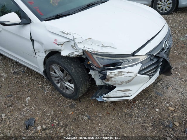 2019 Hyundai Elantra Preferred მანქანა იყიდება აუქციონზე, vin: KMHD84LF4KU837763, აუქციონის ნომერი: 12666342