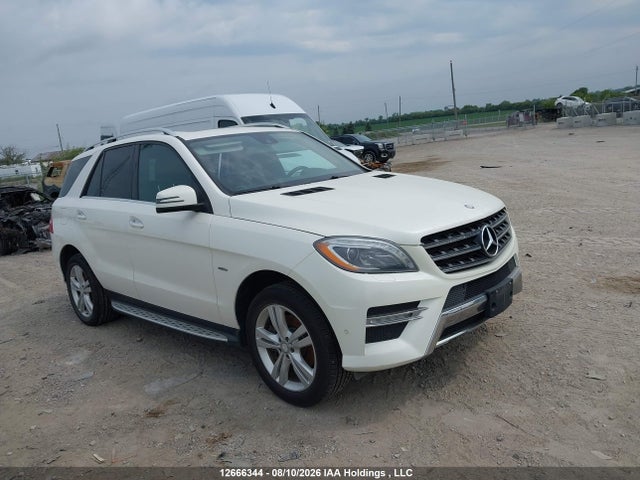 2012 Mercedes-benz Ml 350 Bluetec 4matic მანქანა იყიდება აუქციონზე, vin: 4JGDA2EB4CA058286, აუქციონის ნომერი: 12666344