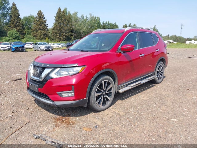 2017 Nissan Rogue Sv/sl მანქანა იყიდება აუქციონზე, vin: 5N1AT2MVXHC760004, აუქციონის ნომერი: 12666363
