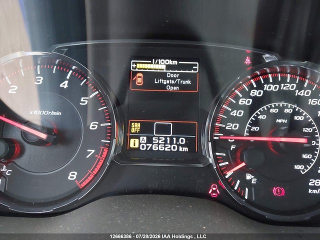 2019 Subaru Wrx Sport-tech მანქანა იყიდება აუქციონზე, vin: JF1VA1J62K9805062, აუქციონის ნომერი: 12666386