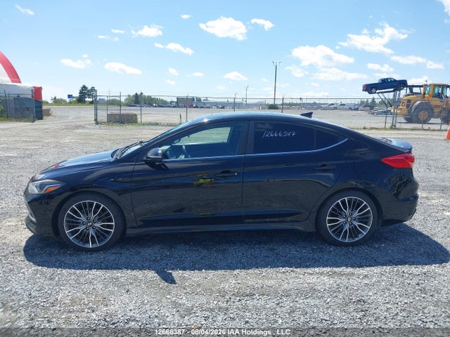 Продажа на аукционе авто 2017 Hyundai Elantra Sport, vin: KMHD04LB5HU318833, номер лота: 12666387