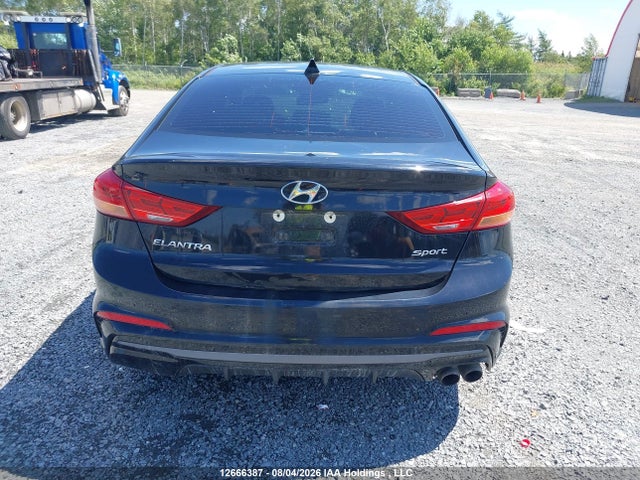 Продажа на аукционе авто 2017 Hyundai Elantra Sport, vin: KMHD04LB5HU318833, номер лота: 12666387