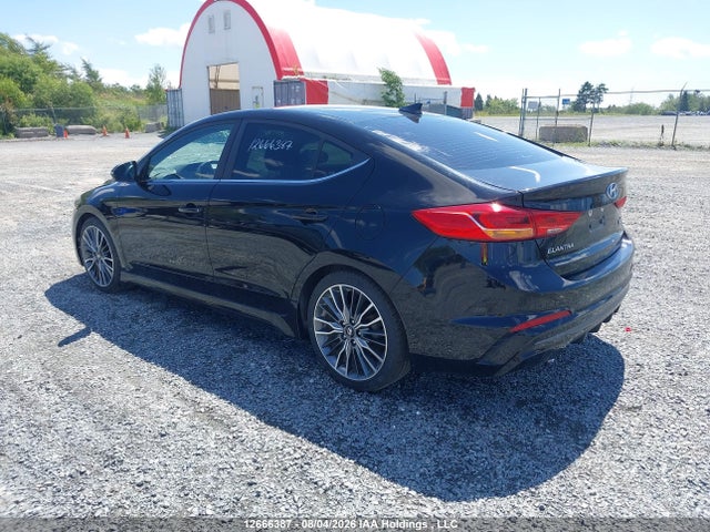 Продажа на аукционе авто 2017 Hyundai Elantra Sport, vin: KMHD04LB5HU318833, номер лота: 12666387