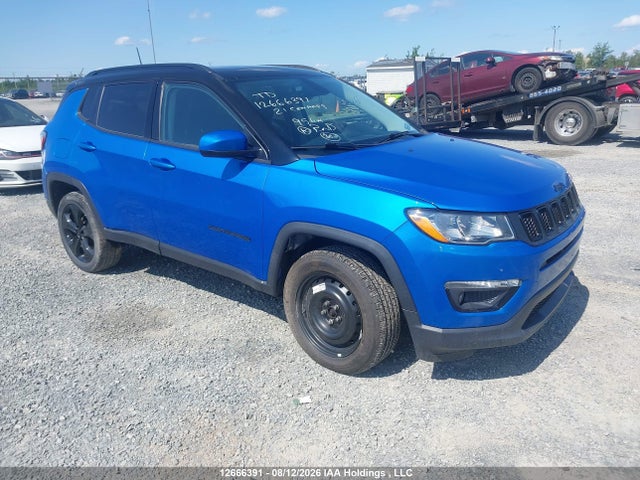 12666391 :رقم المزاد ، 3C4NJDEB6MT558206 vin ، 2021 Jeep Compass Altitude مزاد بيع
