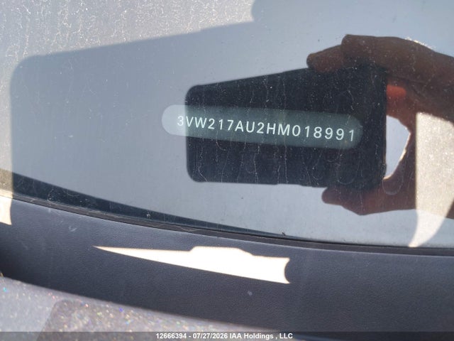 Aukcja sprzedaży 2017 Volkswagen Golf S/wolfsburg/se/sel, vin: 3VW217AU2HM018991, numer aukcji: 12666394