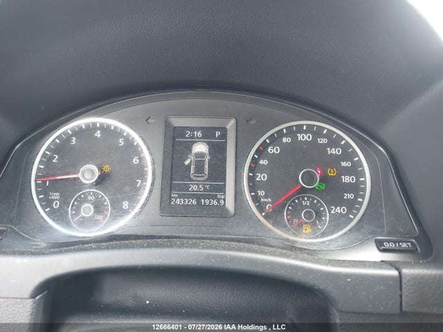 Aukcja sprzedaży 2016 Volkswagen Tiguan Comfortline/highline/special Edition, vin: WVGJV7AX8GW055843, numer aukcji: 12666401