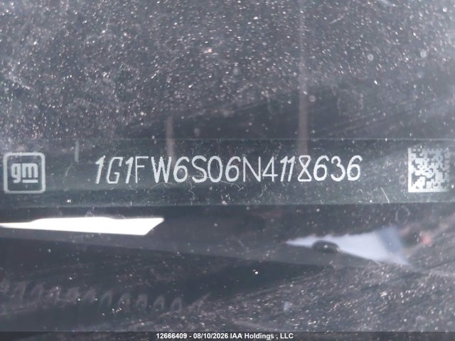 1G1FW6S06N4118636 Chevrolet Bolt Ev 1lt