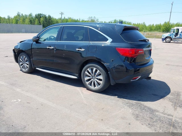 Acura Mdx Technology Package 2014 5FRYD4H6XEB503629 Image 3
