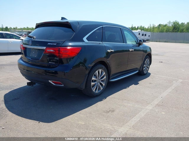 Acura Mdx Technology Package 2014 5FRYD4H6XEB503629 Image 4