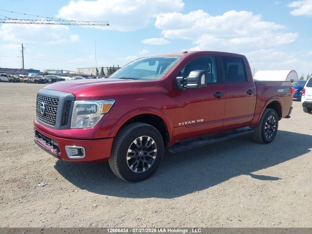 Aukcja sprzedaży 2018 Nissan Titan Platinum/pro-4x/s/sl Midnight Edition/sv/sv Midnight Edition, vin: 1N6AA1E54JN525365, numer aukcji: 12666434