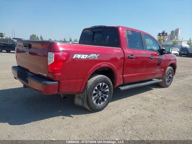 Aukcja sprzedaży 2018 Nissan Titan Platinum/pro-4x/s/sl Midnight Edition/sv/sv Midnight Edition, vin: 1N6AA1E54JN525365, numer aukcji: 12666434