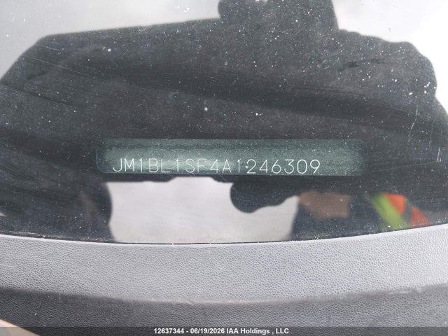 12637344 :رقم المزاد ، JM1BL1SF4A1246309 vin ، 2010 Mazda Mazda3 Gs/gx مزاد بيع