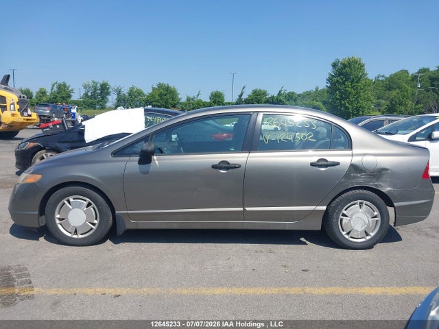 Продаж на аукціоні авто 2008 Honda Civic Dx-g, vin: 2HGFA16498H124302, номер лоту: 12645233