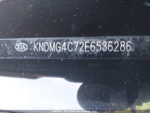Продажа на аукционе авто 2014 Kia Sedona Lx, vin: KNDMG4C72E6536286, номер лота: 12647816