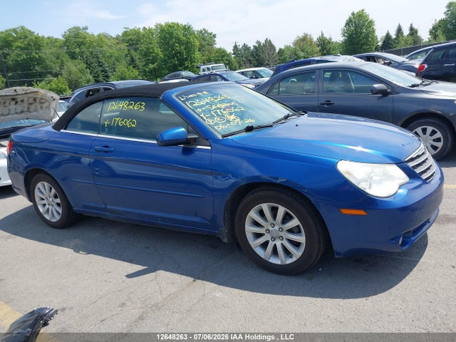 2010 Chrysler Sebring Touring მანქანა იყიდება აუქციონზე, vin: 1C3BC5ED9AN176062, აუქციონის ნომერი: 12648263
