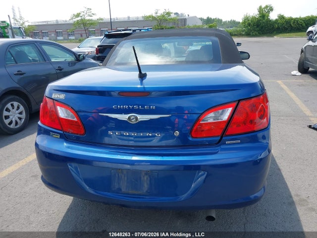 2010 Chrysler Sebring Touring მანქანა იყიდება აუქციონზე, vin: 1C3BC5ED9AN176062, აუქციონის ნომერი: 12648263