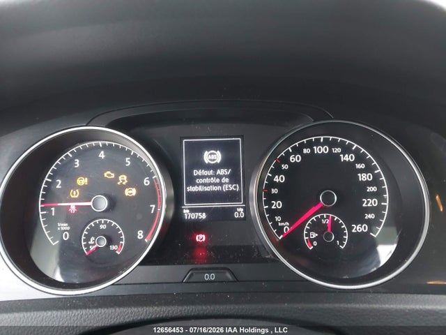 2019 Volkswagen Golf 1.4 Tsi Comfortline/1.4 Tsi Execline/1.4 Tsi Highline მანქანა იყიდება აუქციონზე, vin: 3VWW57AU6KM004900, აუქციონის ნომერი: 12656453