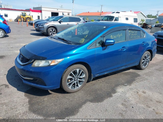 Honda CIVIC EX 2014 2HGFB2F57EH000410 Image 2