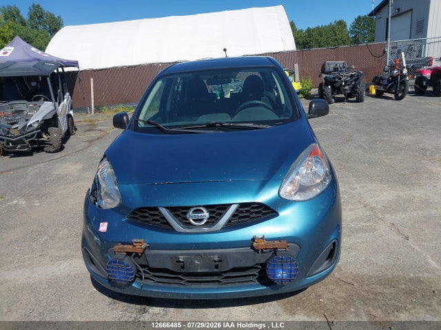 2015 Nissan Micra S/sr/sv მანქანა იყიდება აუქციონზე, vin: 3N1CK3CP2FL221745, აუქციონის ნომერი: 12666485