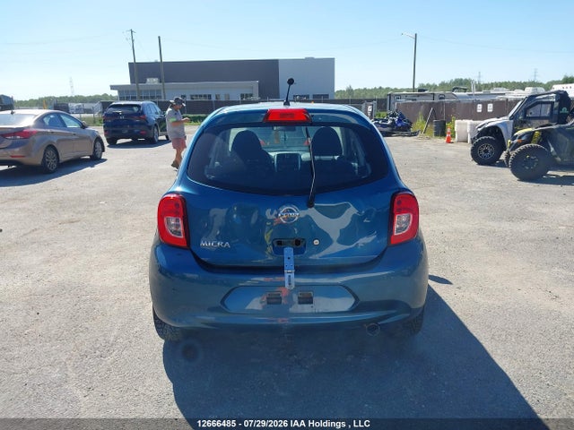 2015 Nissan Micra S/sr/sv მანქანა იყიდება აუქციონზე, vin: 3N1CK3CP2FL221745, აუქციონის ნომერი: 12666485