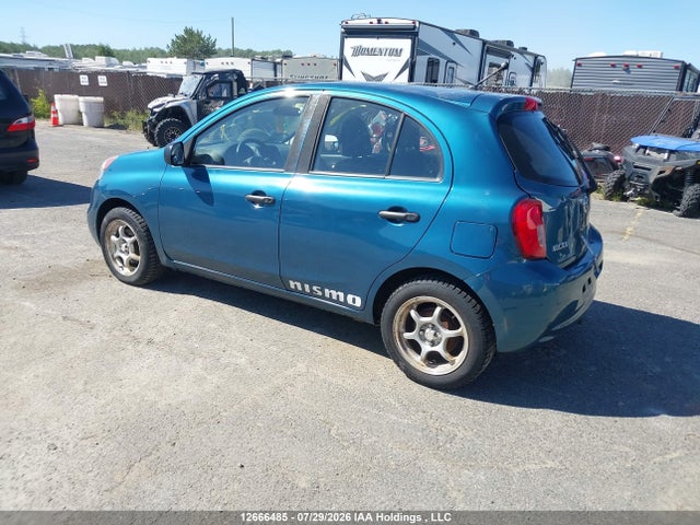 2015 Nissan Micra S/sr/sv მანქანა იყიდება აუქციონზე, vin: 3N1CK3CP2FL221745, აუქციონის ნომერი: 12666485
