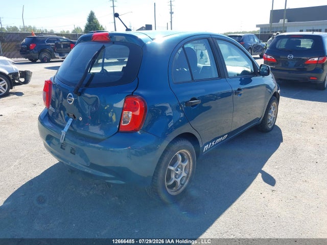 2015 Nissan Micra S/sr/sv მანქანა იყიდება აუქციონზე, vin: 3N1CK3CP2FL221745, აუქციონის ნომერი: 12666485
