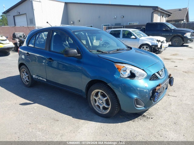 2015 Nissan Micra S/sr/sv მანქანა იყიდება აუქციონზე, vin: 3N1CK3CP2FL221745, აუქციონის ნომერი: 12666485