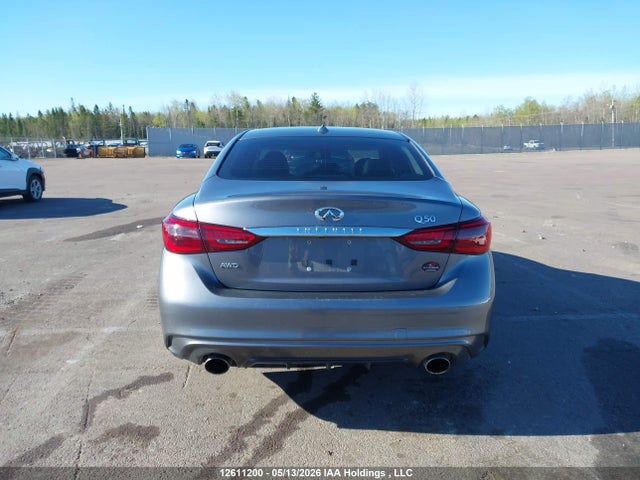 2022 Infiniti Q50 Pure მანქანა იყიდება აუქციონზე, vin: JN1EV7AR2NM342503, აუქციონის ნომერი: 12611200