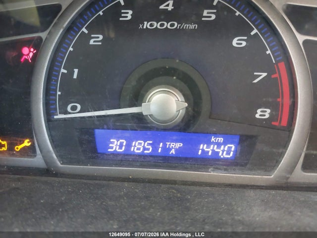 Aukcja sprzedaży 2008 Honda Civic Dx-g, vin: 2HGFG11308H007172, numer aukcji: 12649095