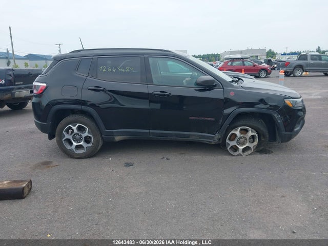 Продажа на аукционе авто 2022 Jeep Compass Trailhawk, vin: 3C4NJDDB3NT118687, номер лота: 12643483