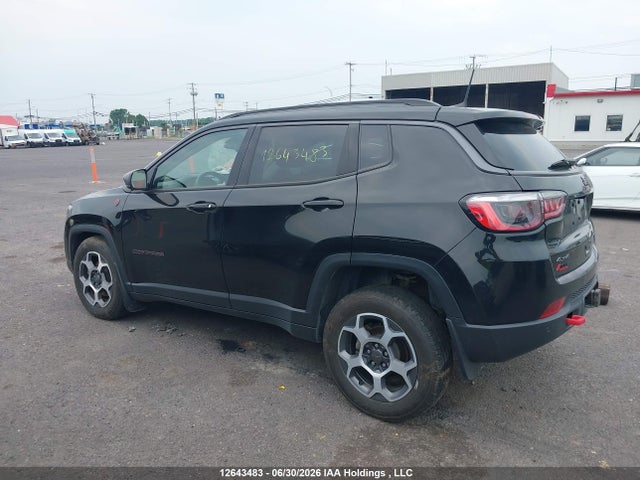 Продажа на аукционе авто 2022 Jeep Compass Trailhawk, vin: 3C4NJDDB3NT118687, номер лота: 12643483