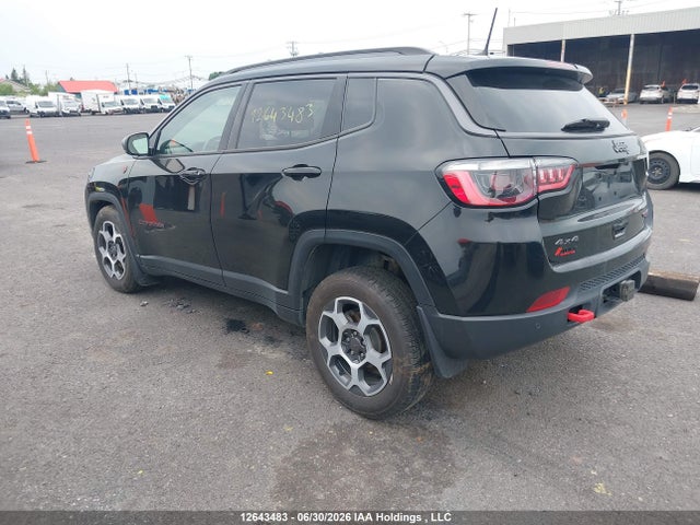 Продажа на аукционе авто 2022 Jeep Compass Trailhawk, vin: 3C4NJDDB3NT118687, номер лота: 12643483