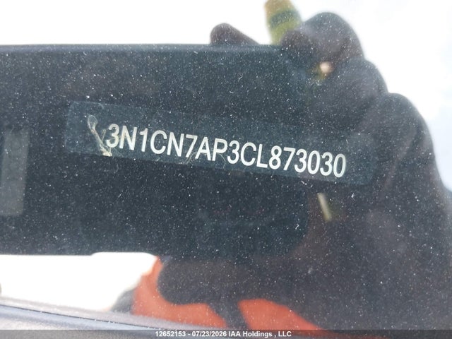 Aukcja sprzedaży 2012 Nissan Versa 1.6 Sv, vin: 3N1CN7AP3CL873030, numer aukcji: 12652153