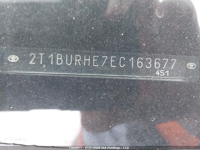 Toyota COROLLA LE 2014 2T1BURHE7EC163677 Image 19