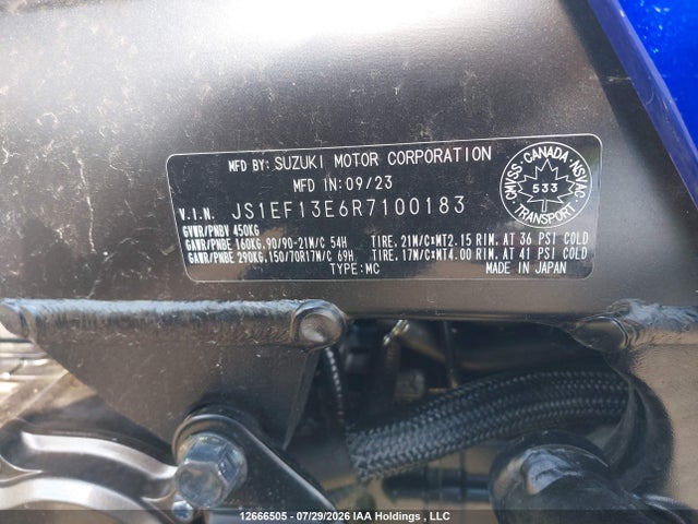 Suzuki Dl1050 De/de Adventure 2024 JS1EF13E6R7100183 Image 10