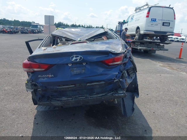 12666524 :رقم المزاد ، KMHD84LF1JU707213 vin ، 2018 Hyundai Elantra Sel/value/limited مزاد بيع