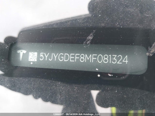 Tesla Model Y 2021 5YJYGDEF8MF081324 Image 20