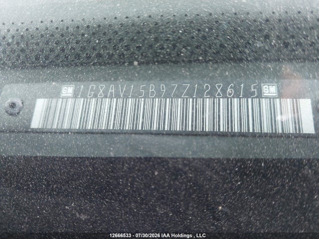 Aukcja sprzedaży 2007 Saturn Ion Level 3, vin: 1G8AV15B97Z128615, numer aukcji: 12666533