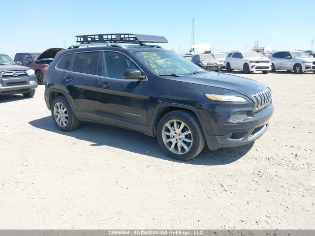 12666554 :رقم المزاد ، 1C4PJMDS8EW133768 vin ، 2014 Jeep Cherokee Limited مزاد بيع