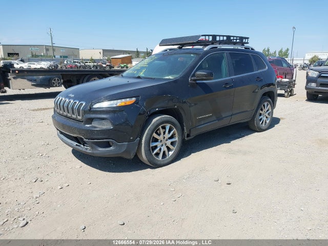 12666554 :رقم المزاد ، 1C4PJMDS8EW133768 vin ، 2014 Jeep Cherokee Limited مزاد بيع